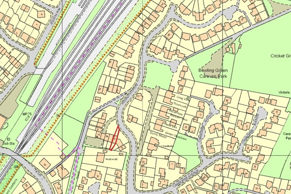 2017 Ordnance Survery Map 00136200
