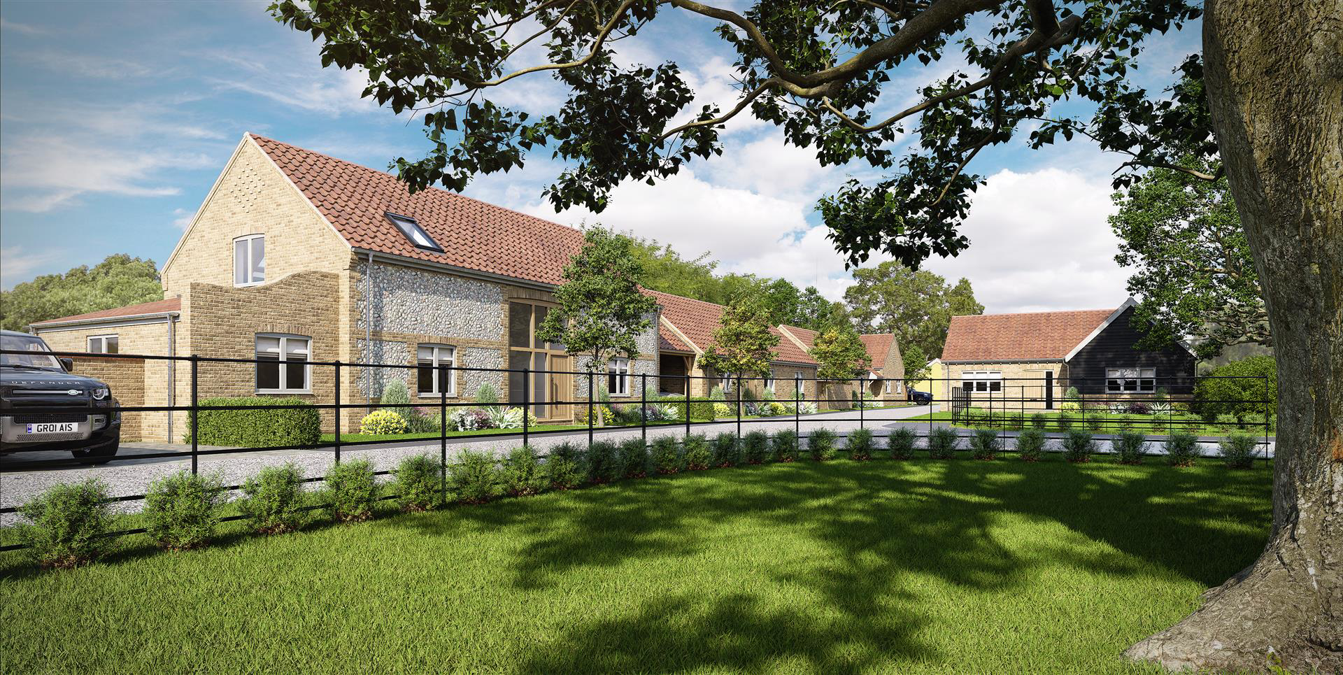 New Homes at Bancroft Farm, Little Abington, Cambridge