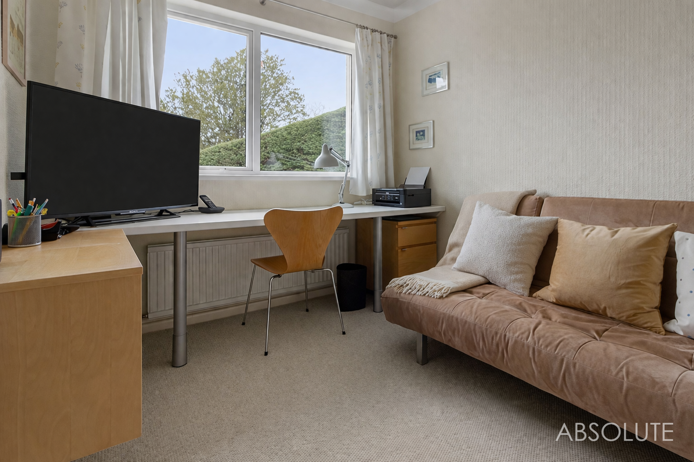 Modern home office with cosy seating_result
