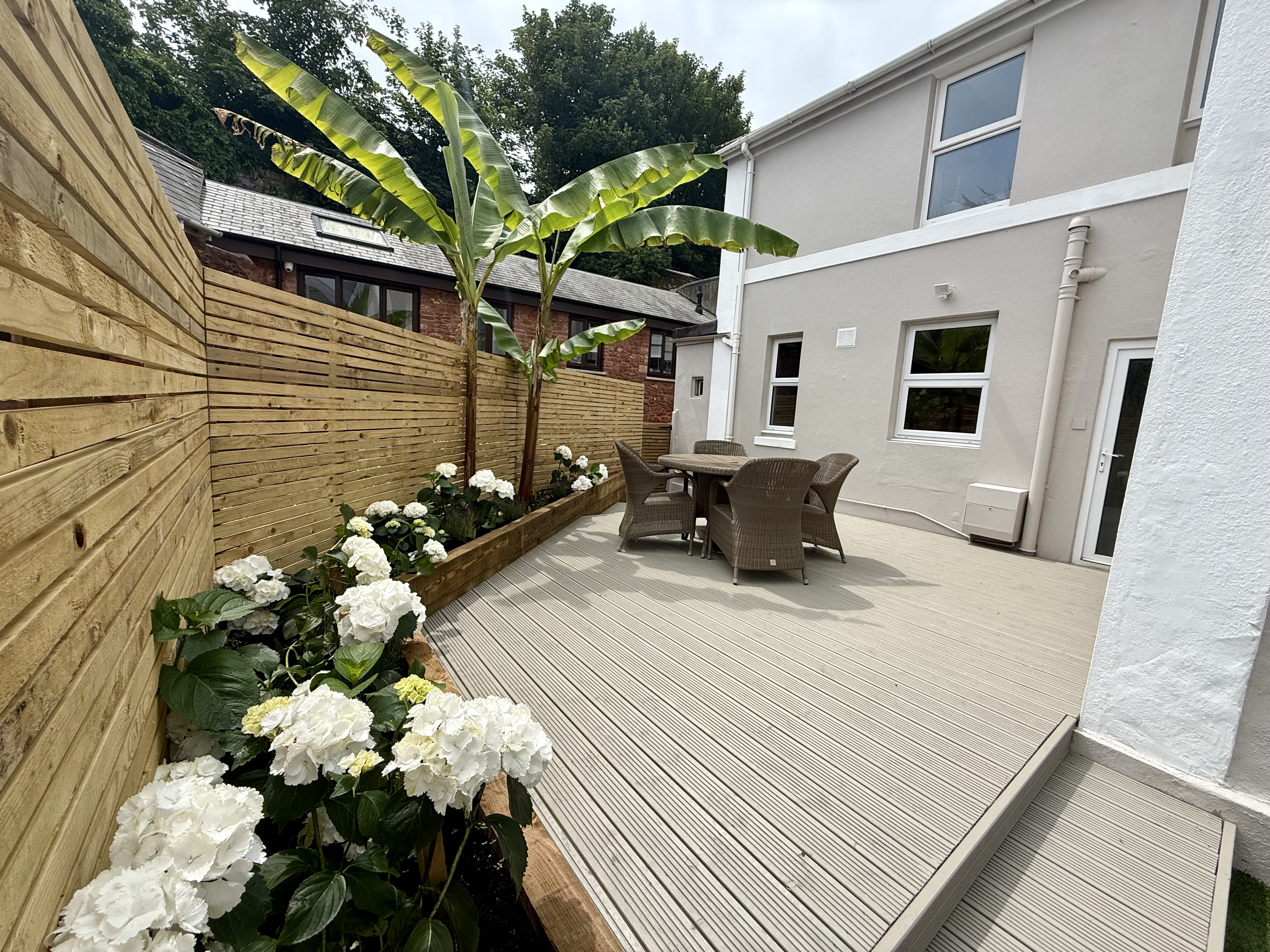 Landscaped garden