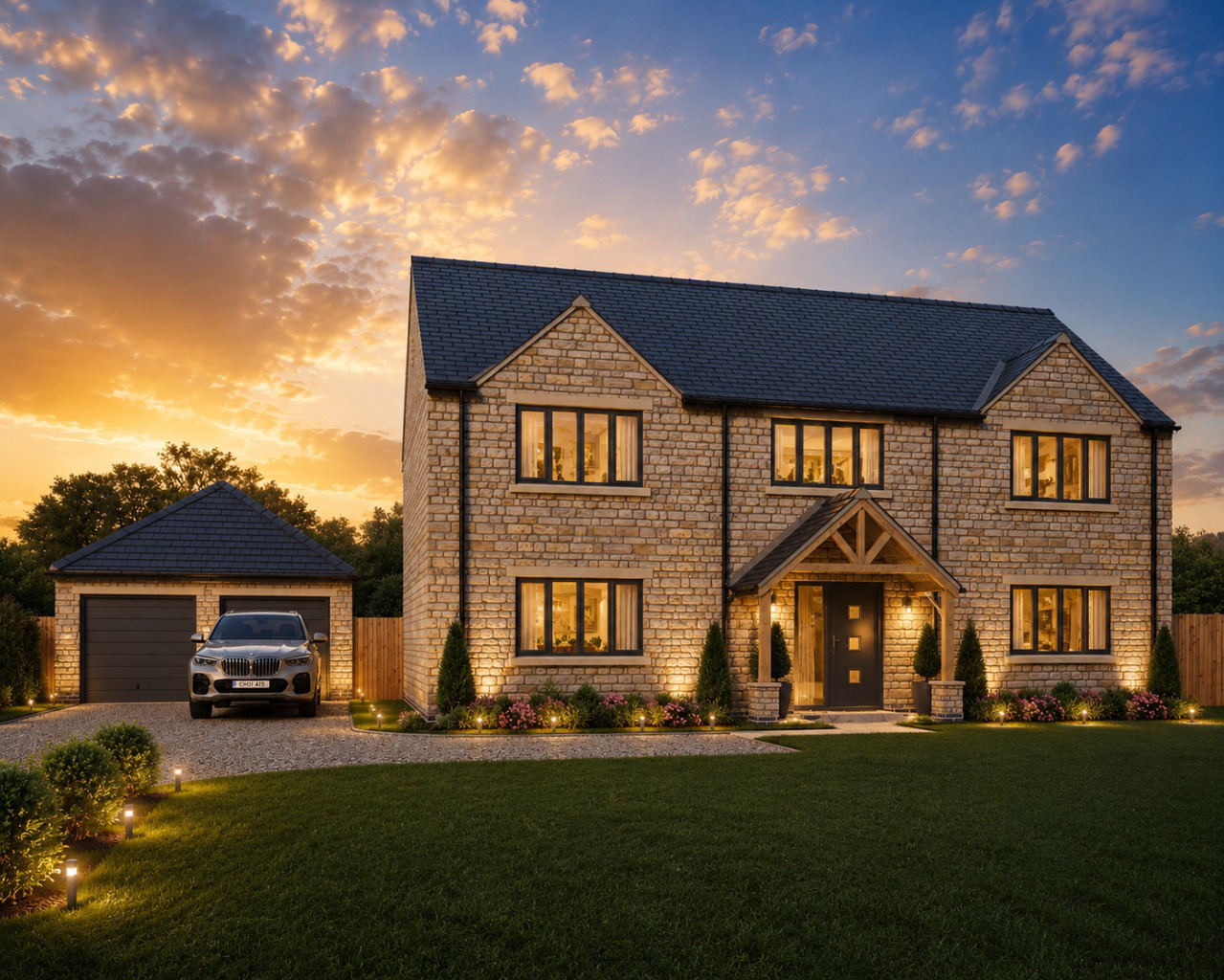 Plot 9, Lancaster Meadows, South Heath Lane, Fulbeck, Grantham, Lincolnshire, NG32 3HX