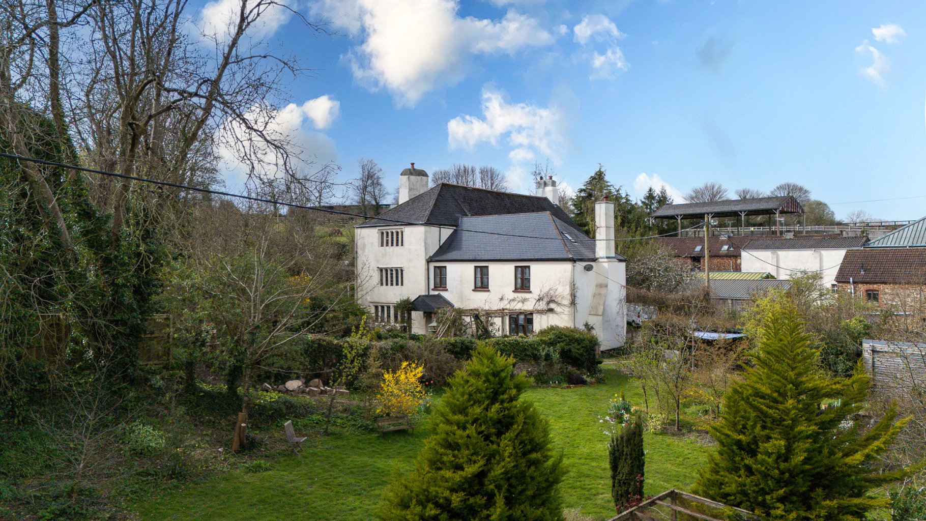 Buckland Barton House, & Tudor Cottage