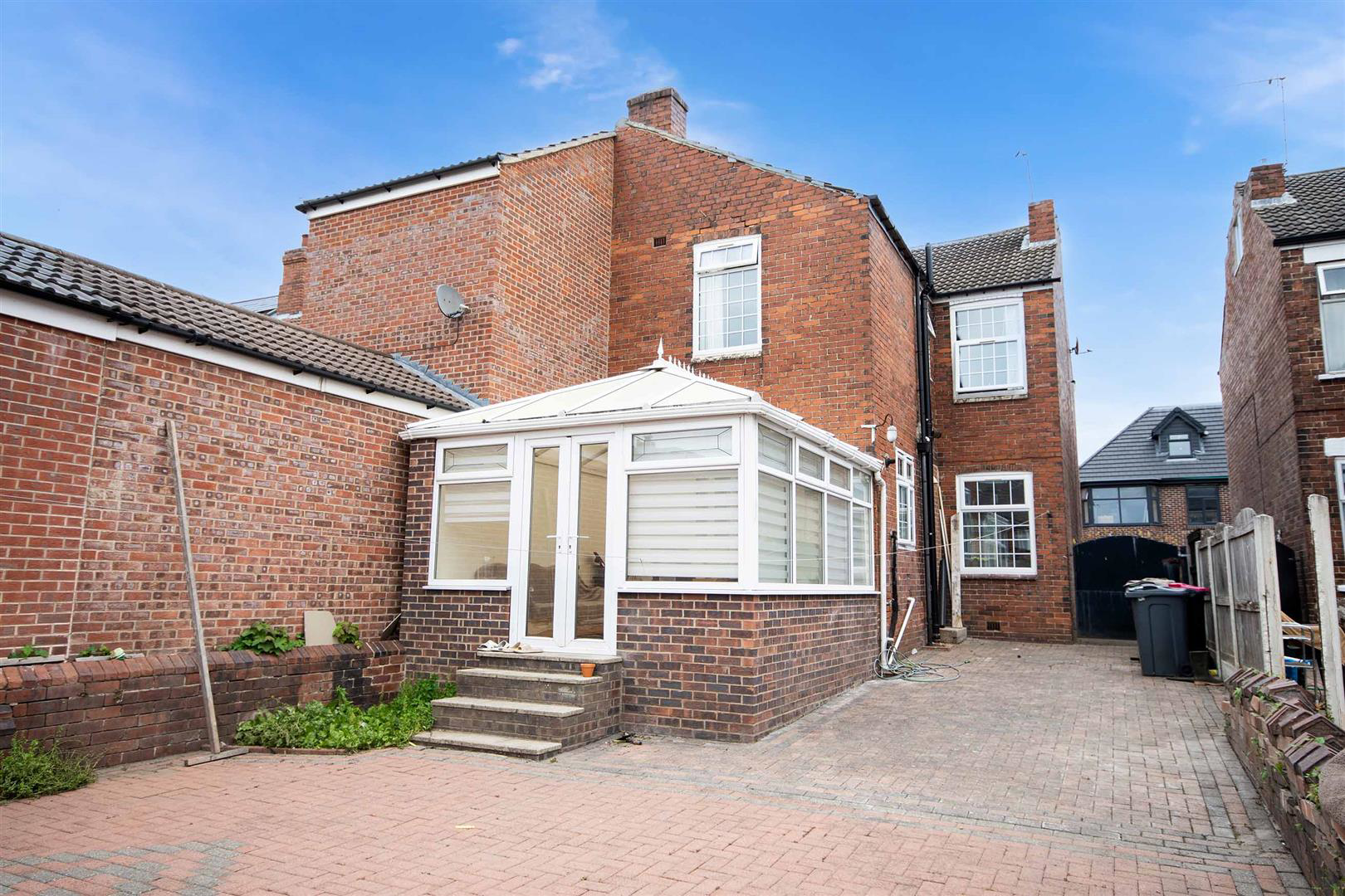 Rear of Property