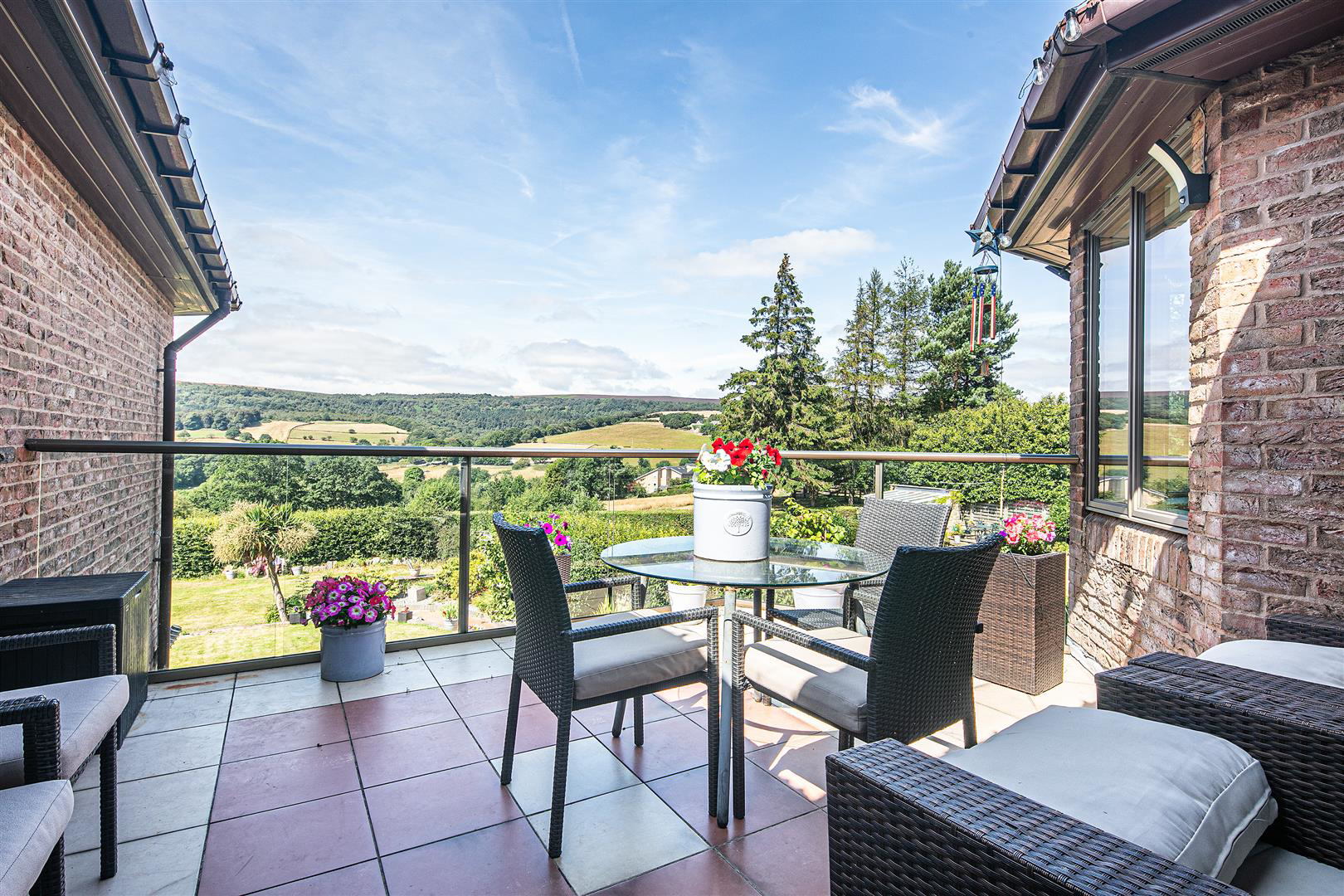 Balcony off principal bedroom