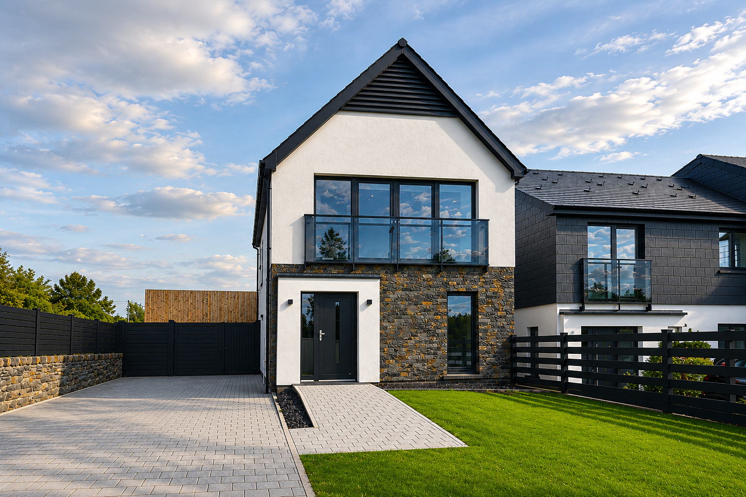 Maes Thornton, Rassau, NP23