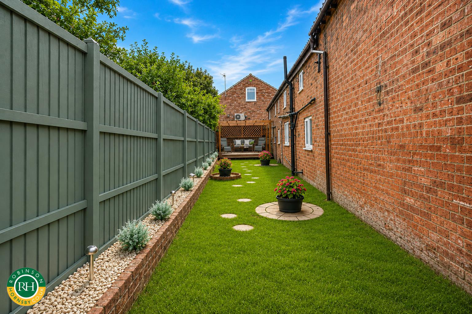 Back garden