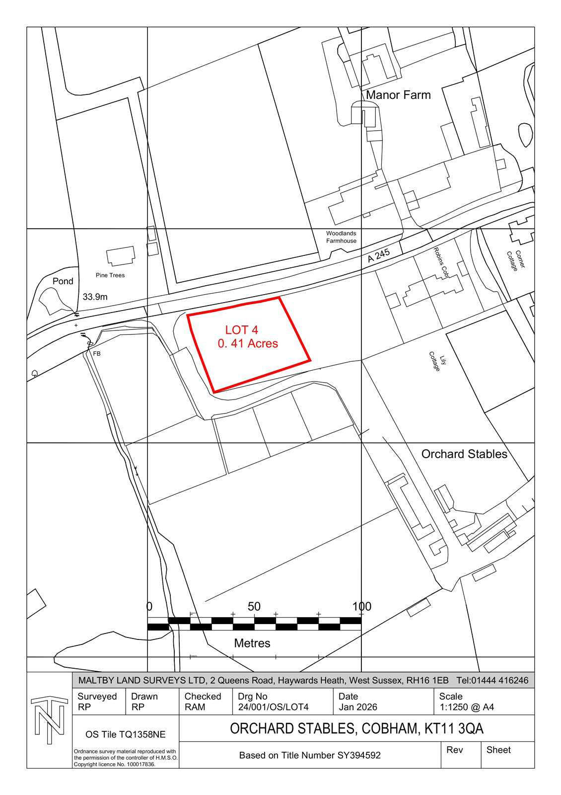Woodlands Lane, Cobham, Surrey, KT11