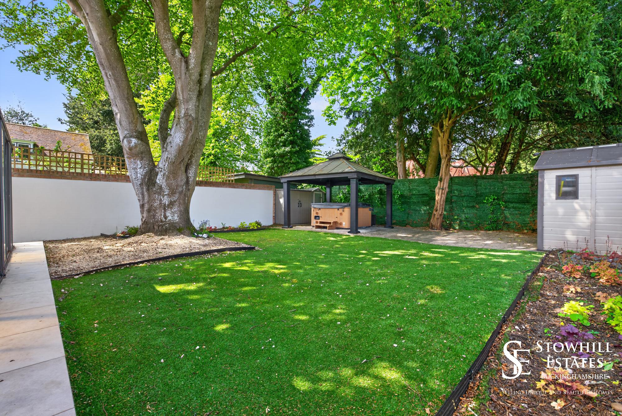 Back garden