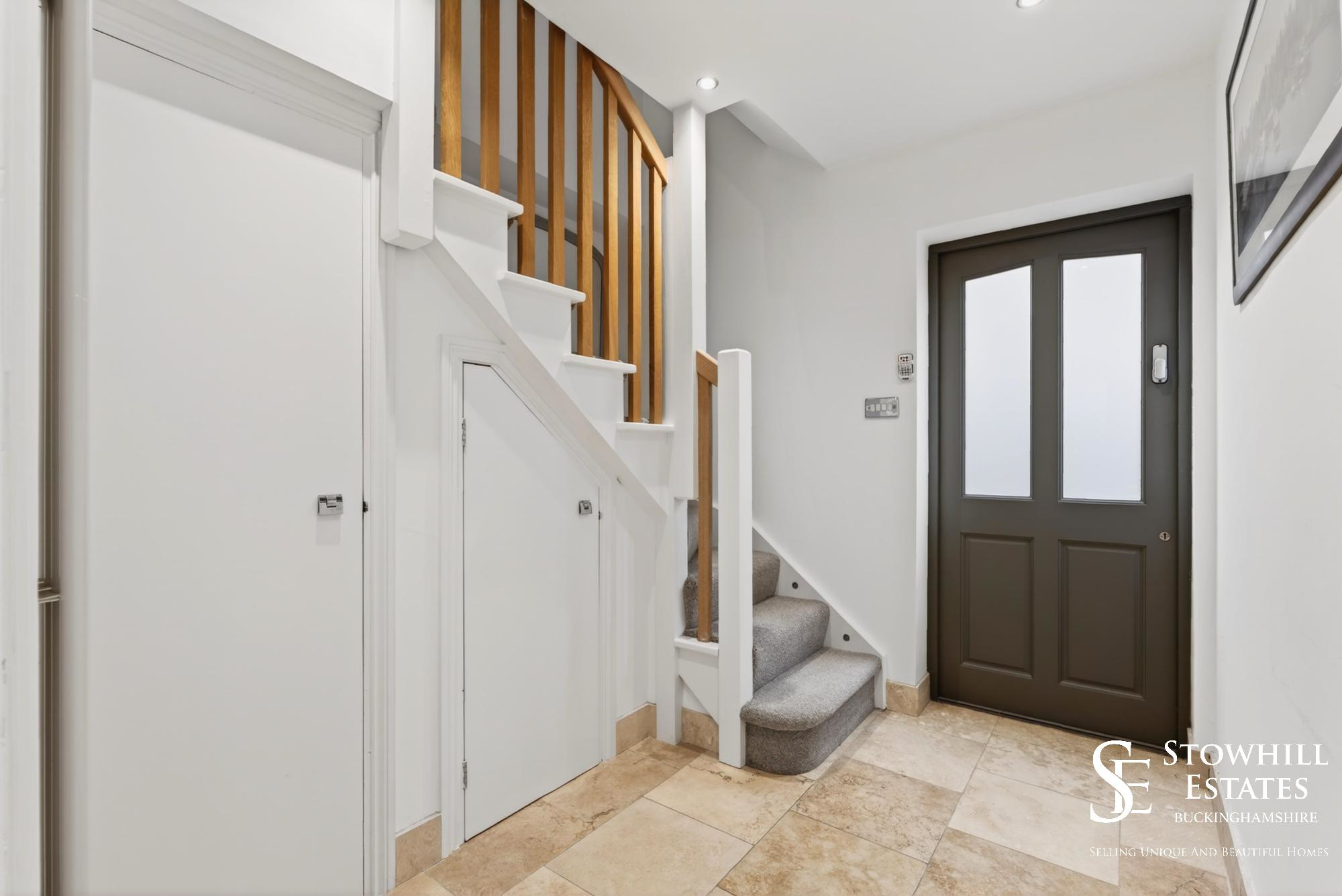Entrance to top floor suite