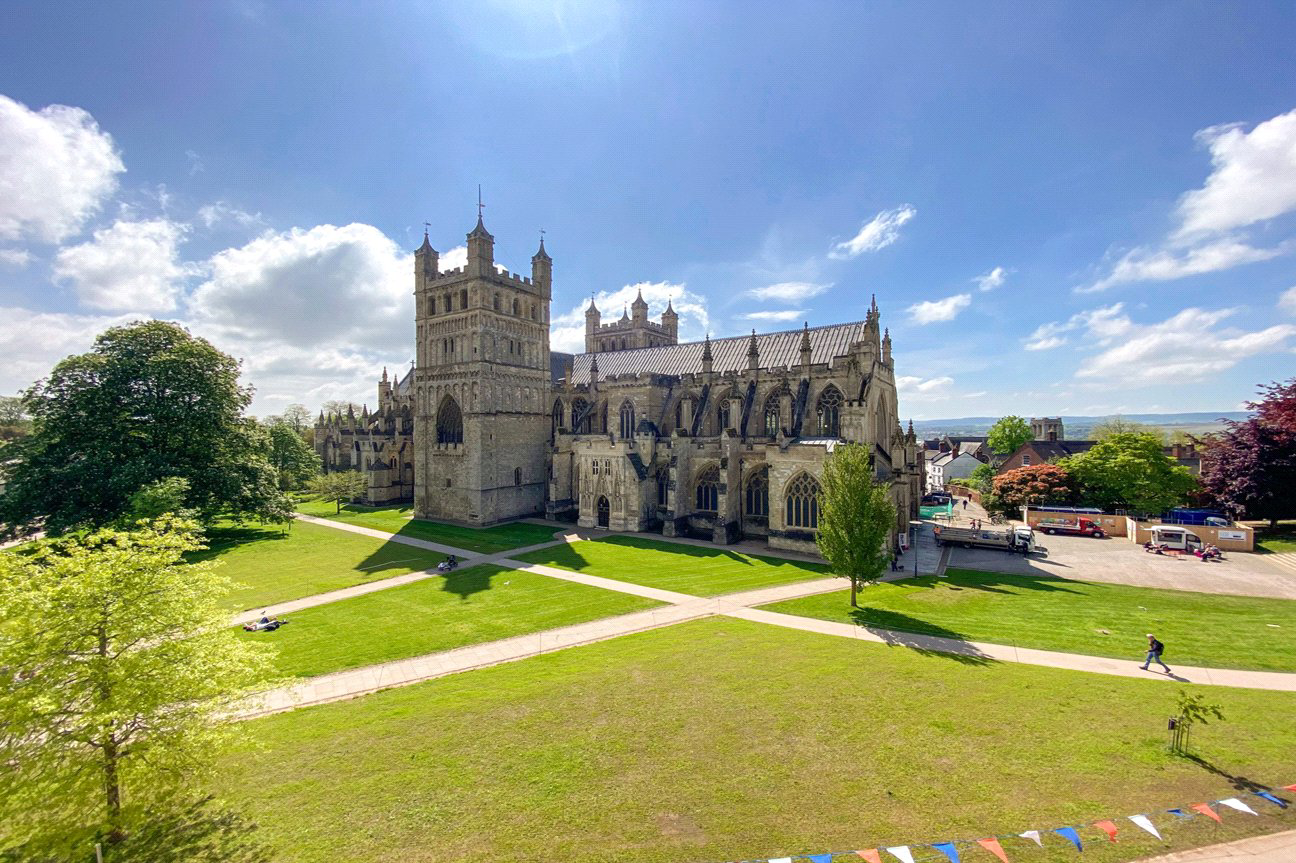 Cathedral Yard, Exeter, Devon, EX1