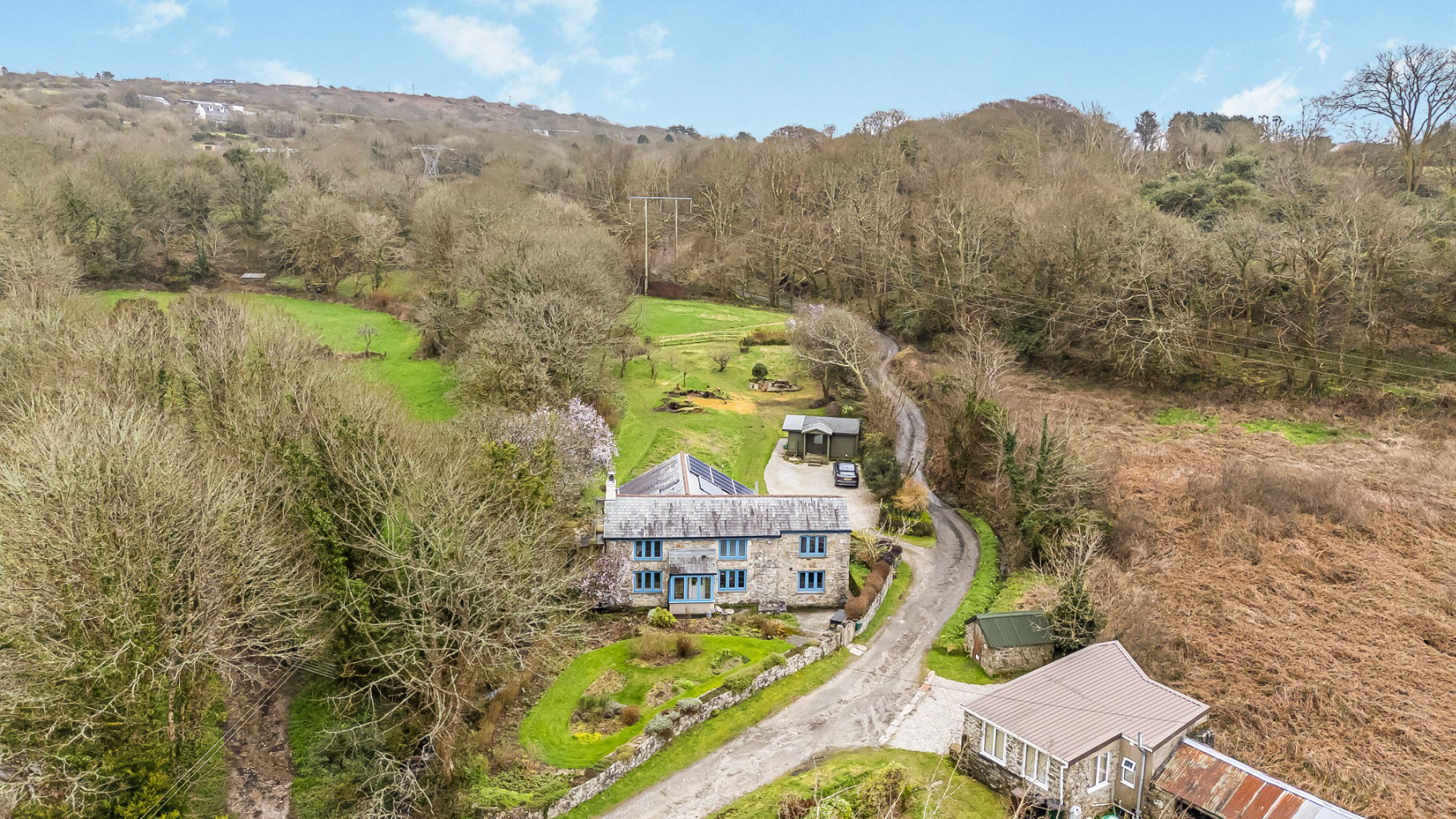 Carwynnen, Versatile home with large garden, paddocks and woodland area