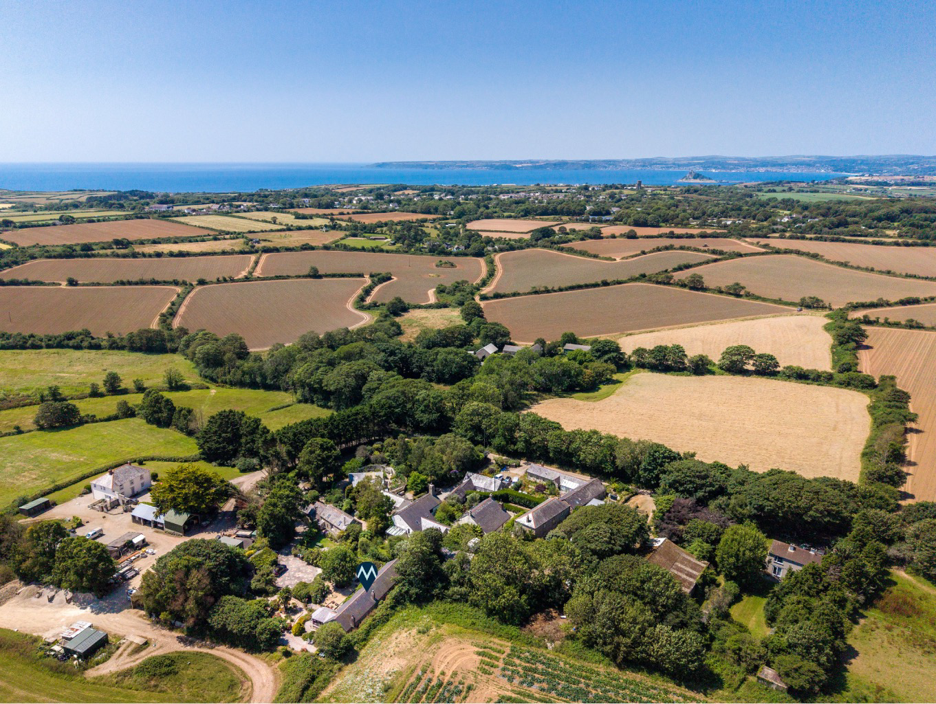 Near Goldsithney, Barn conversion in rural setting