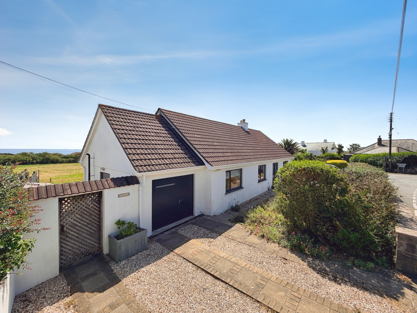 The Lizard, Detached bungalow in village location