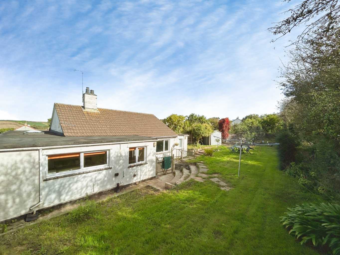 Connor Downs, Detached bungalow in village location