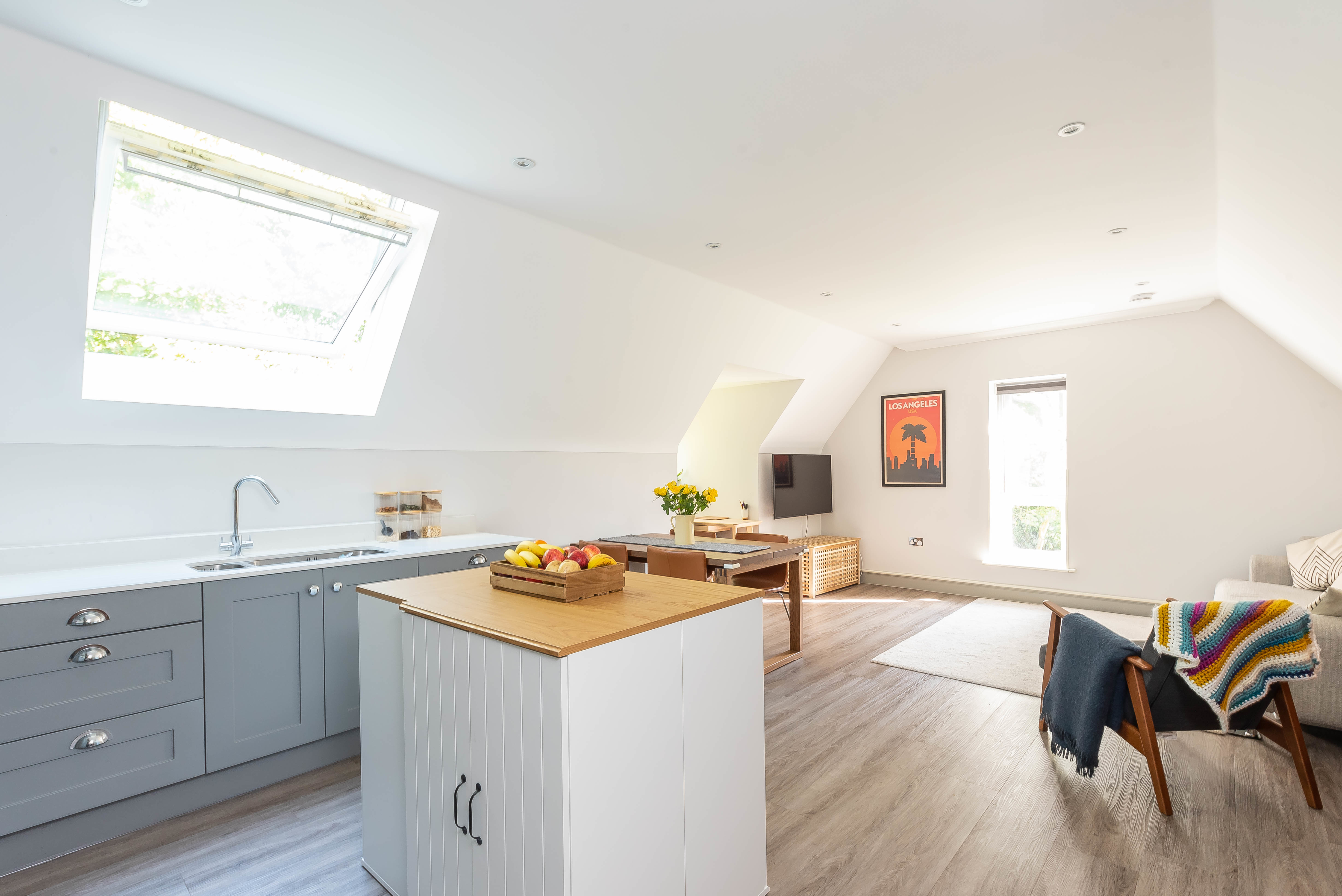 Living/Kitchen Area