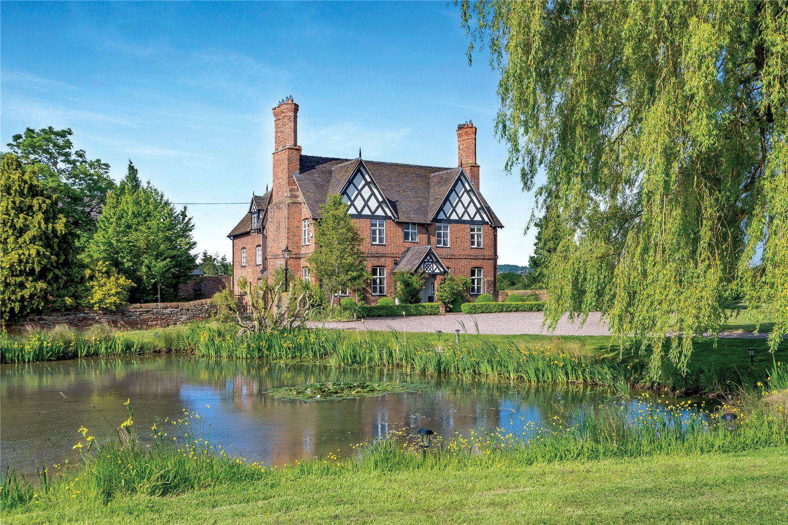 Near Tarporley, A Fully Restored Period Farmhouse, With Stunning Views and Land, CH3