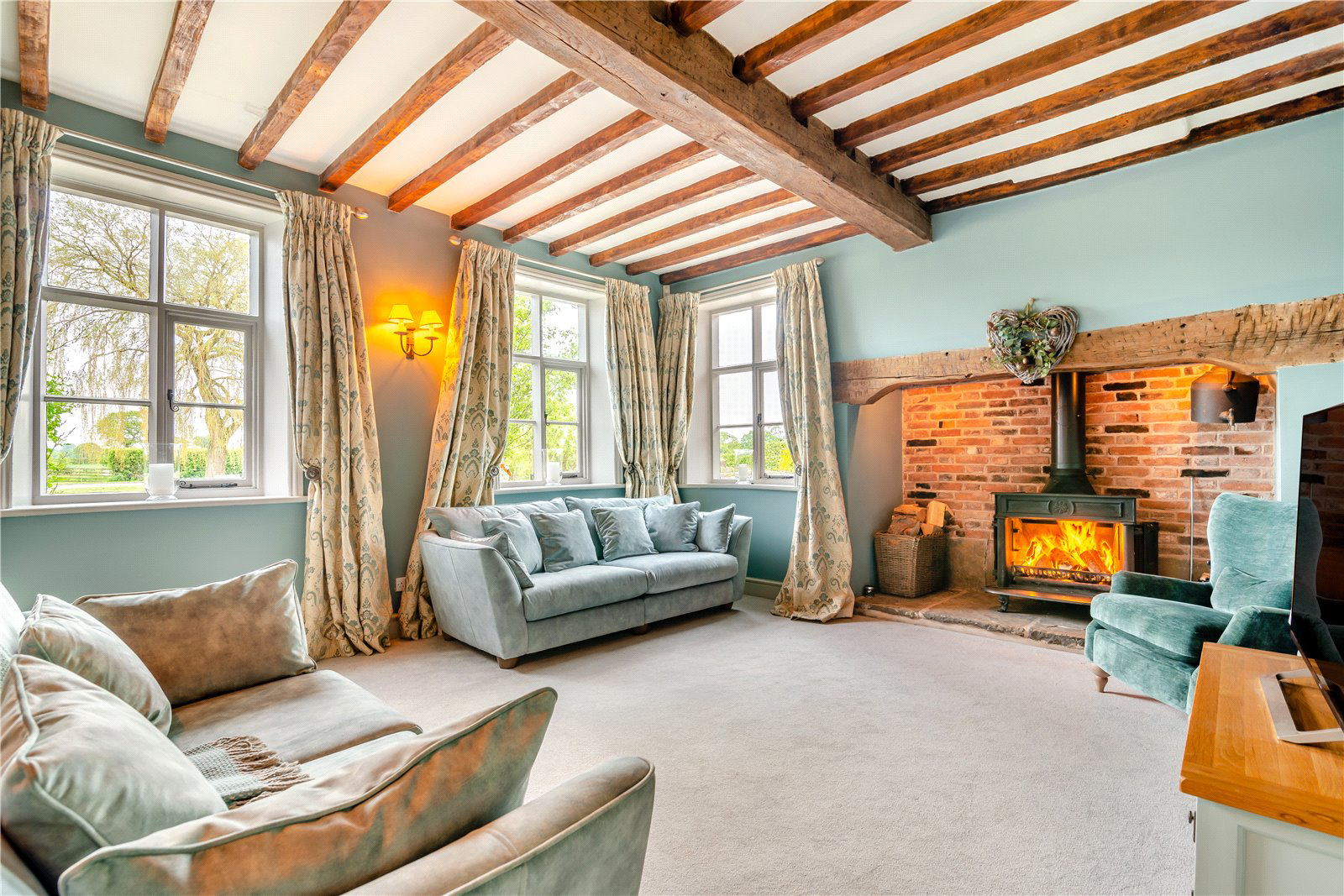 Near Tarporley, A Fully Restored Period Farmhouse, With Stunning Views and Land, CH3, photo 12