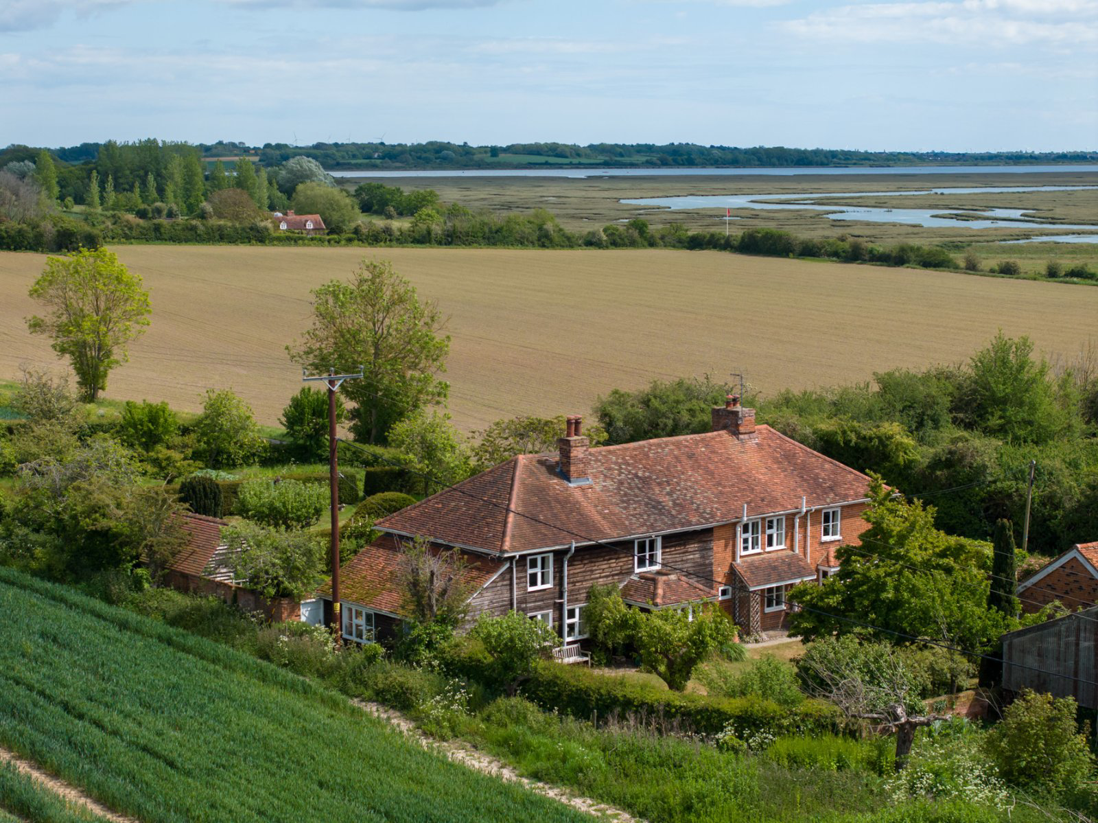South Green Farmhouse, South Green Road, Fingringhoe, Colchester, CO5