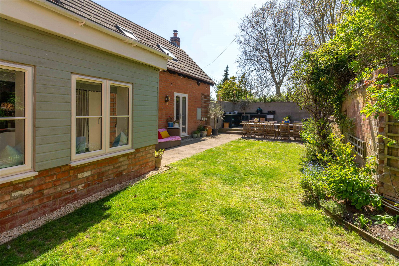 Lawned Garden