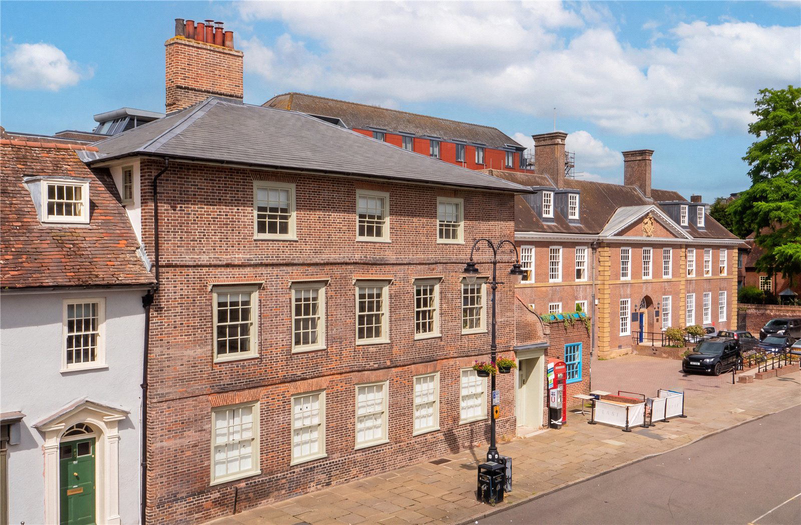 Angel Hill, Bury St Edmunds, Suffolk, IP33