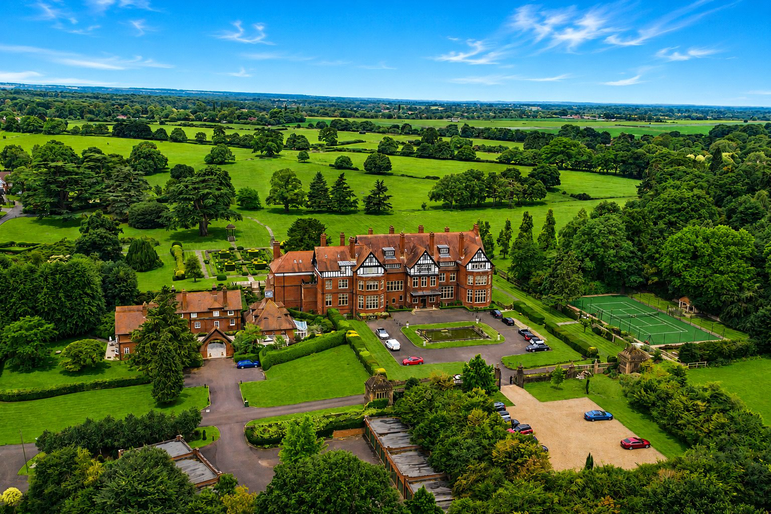 Aerial Summer Shot