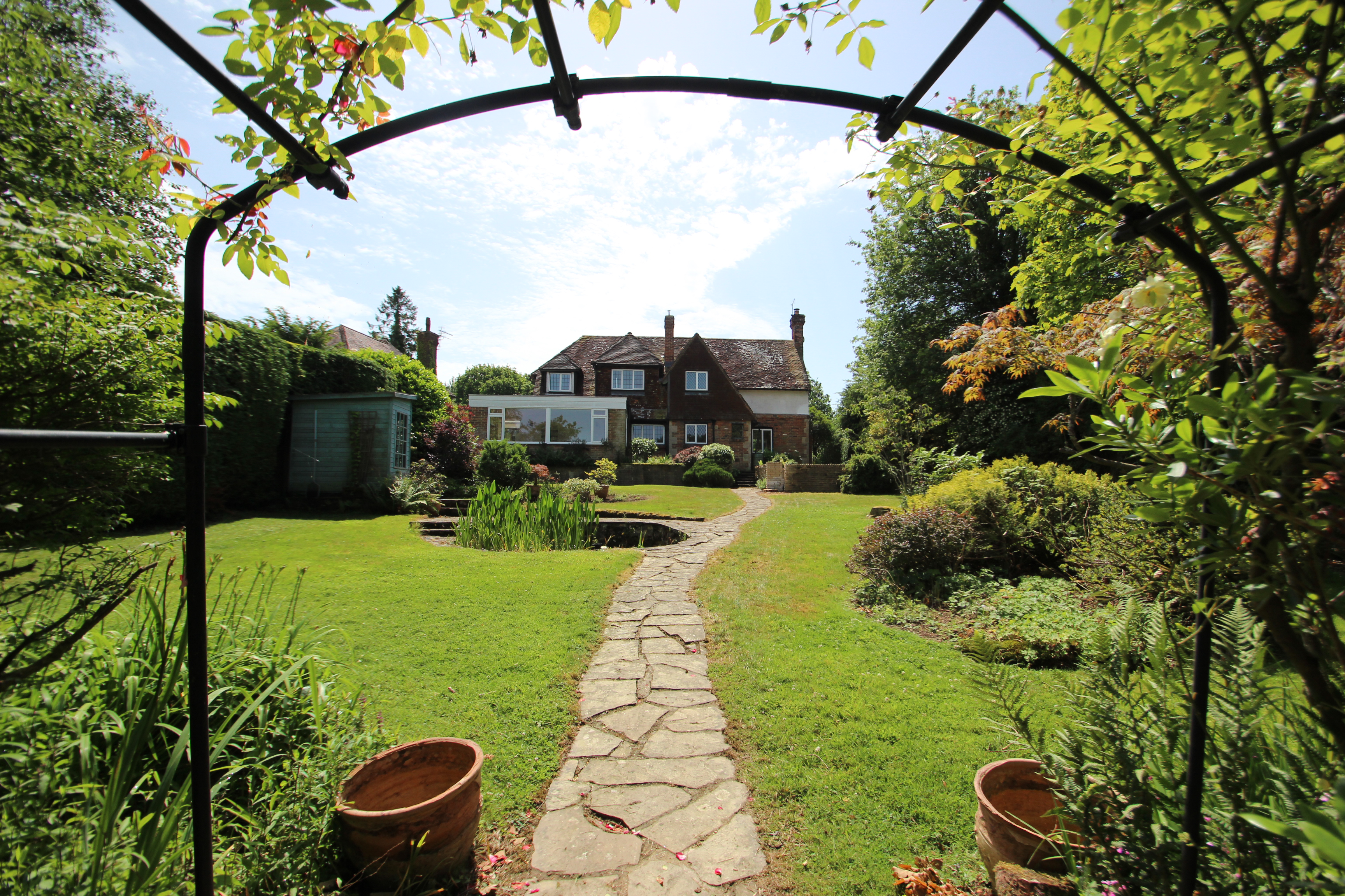 rear garden