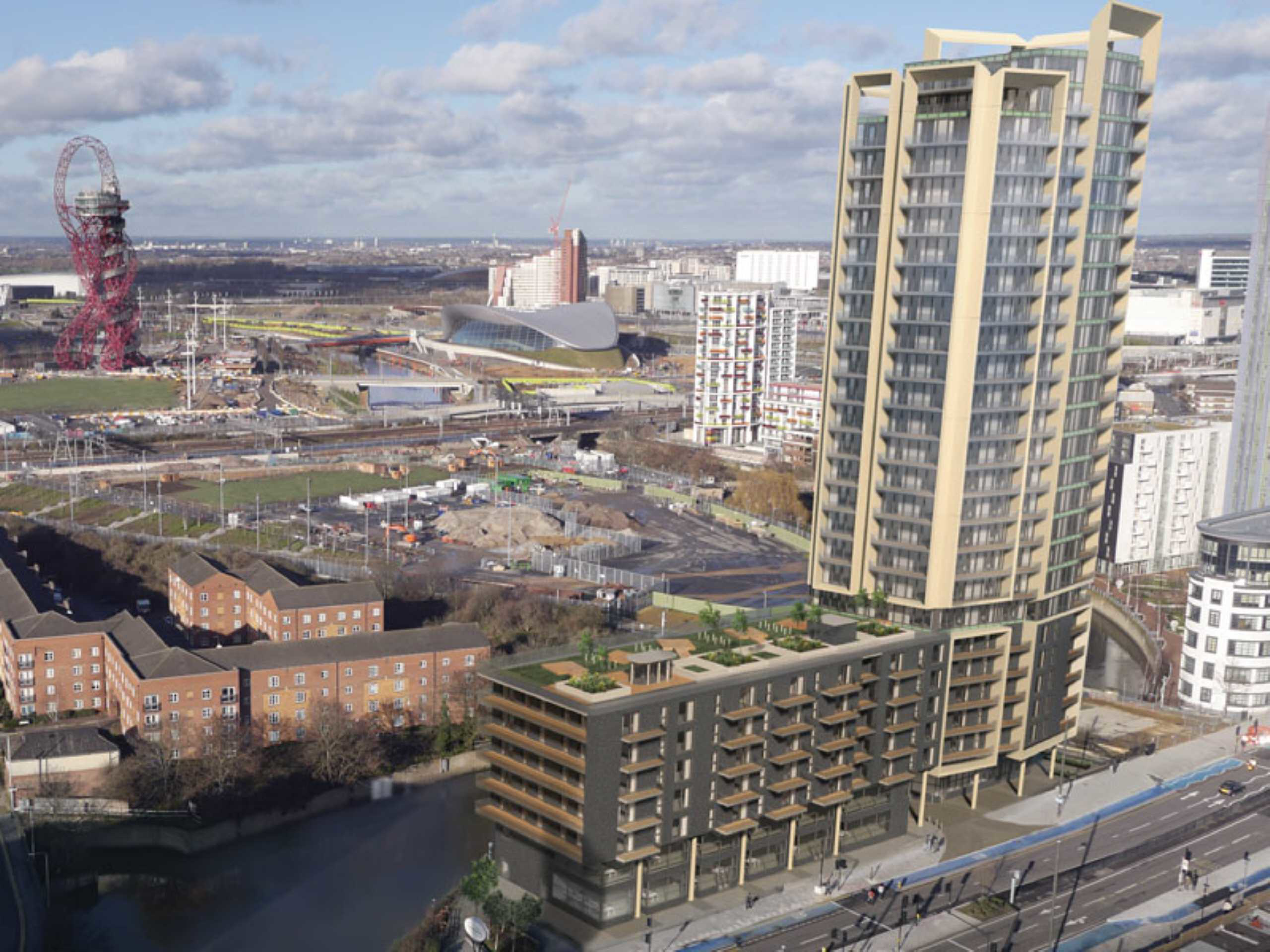 Stratford Riverside, Stratford, London, E15