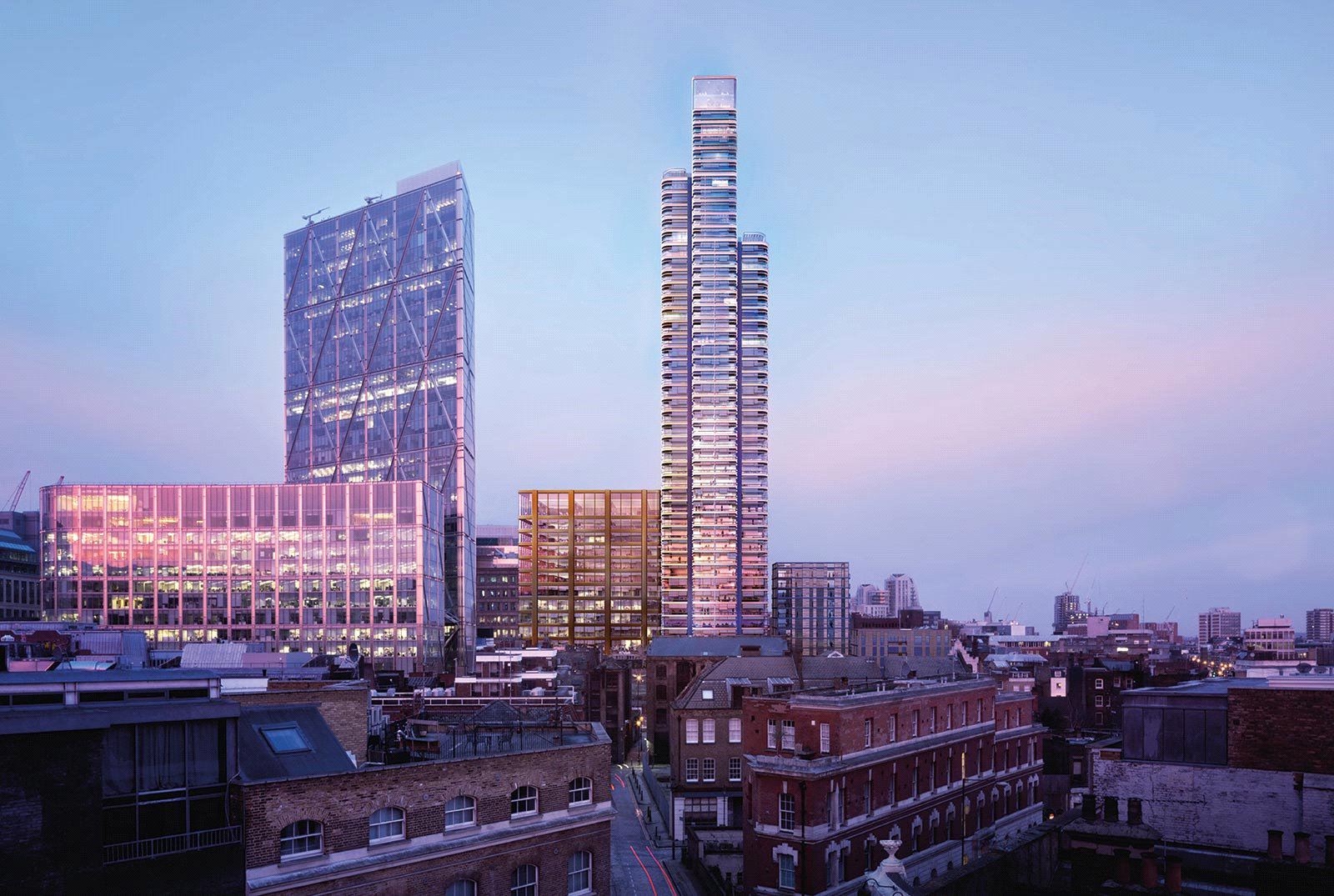 Principal Tower, Shoreditch High Street, Shoreditch, London, EC2A