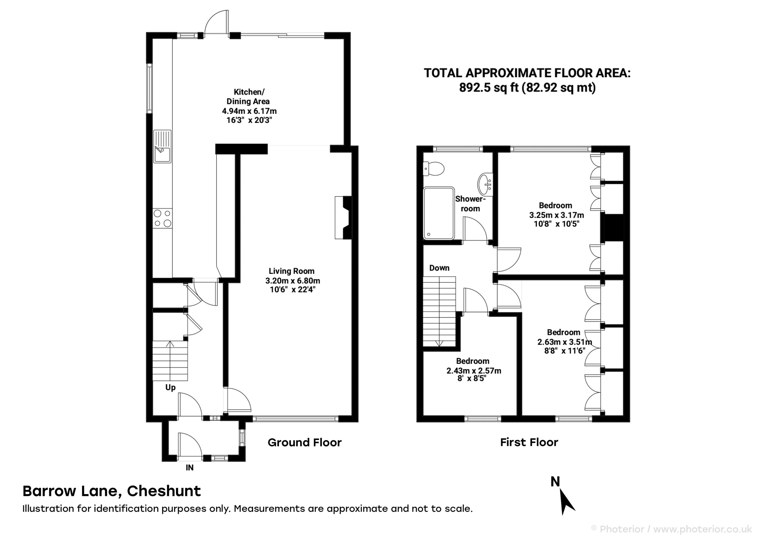 Barrow Lane, Cheshunt, Waltham Cross, EN7
