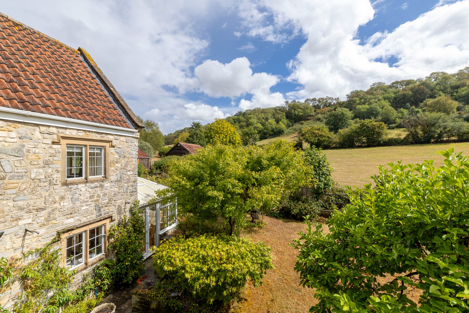 Nr Wells, house with barns, photo 21