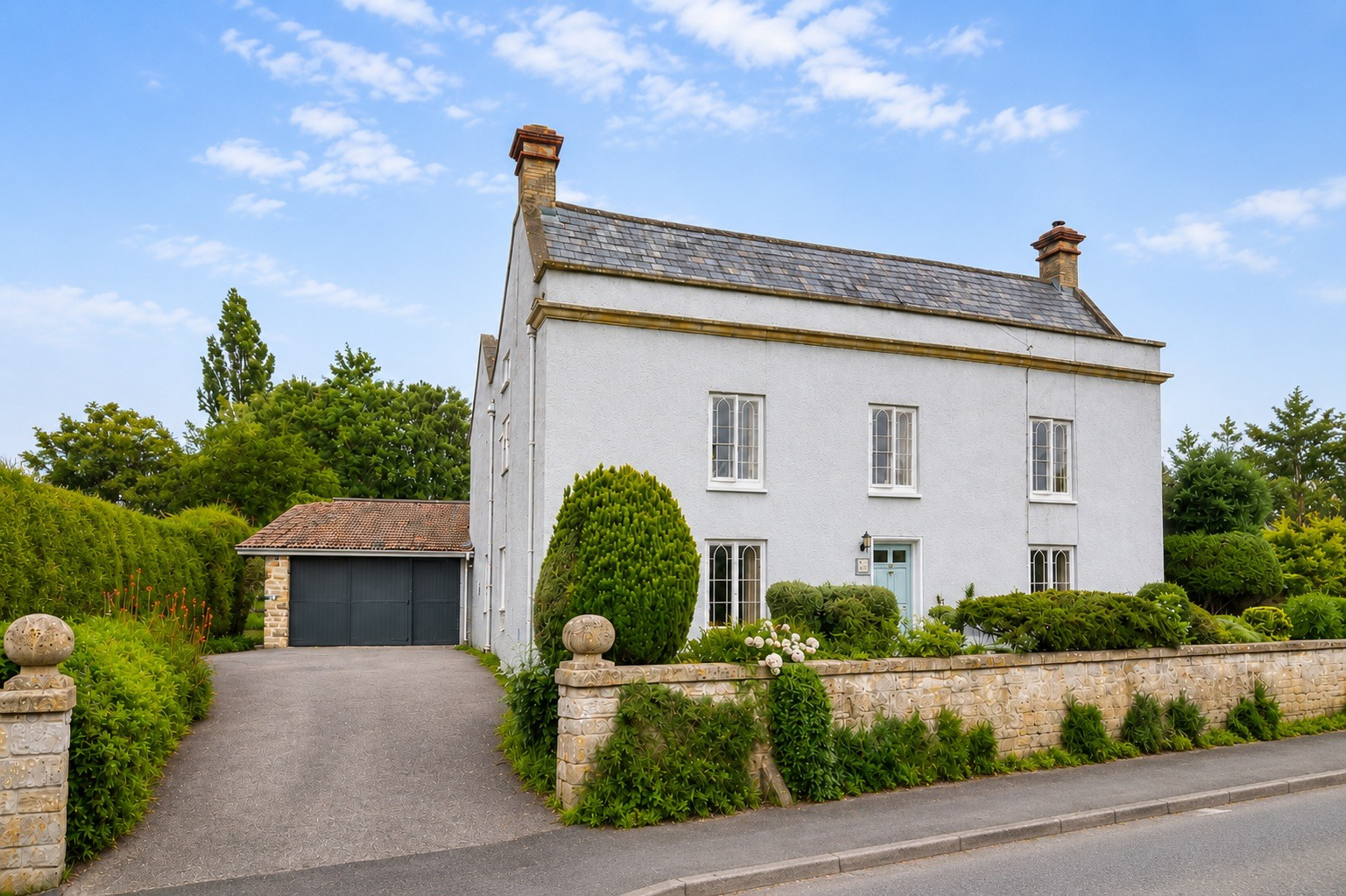Georgian village house in popular village of Wedmore