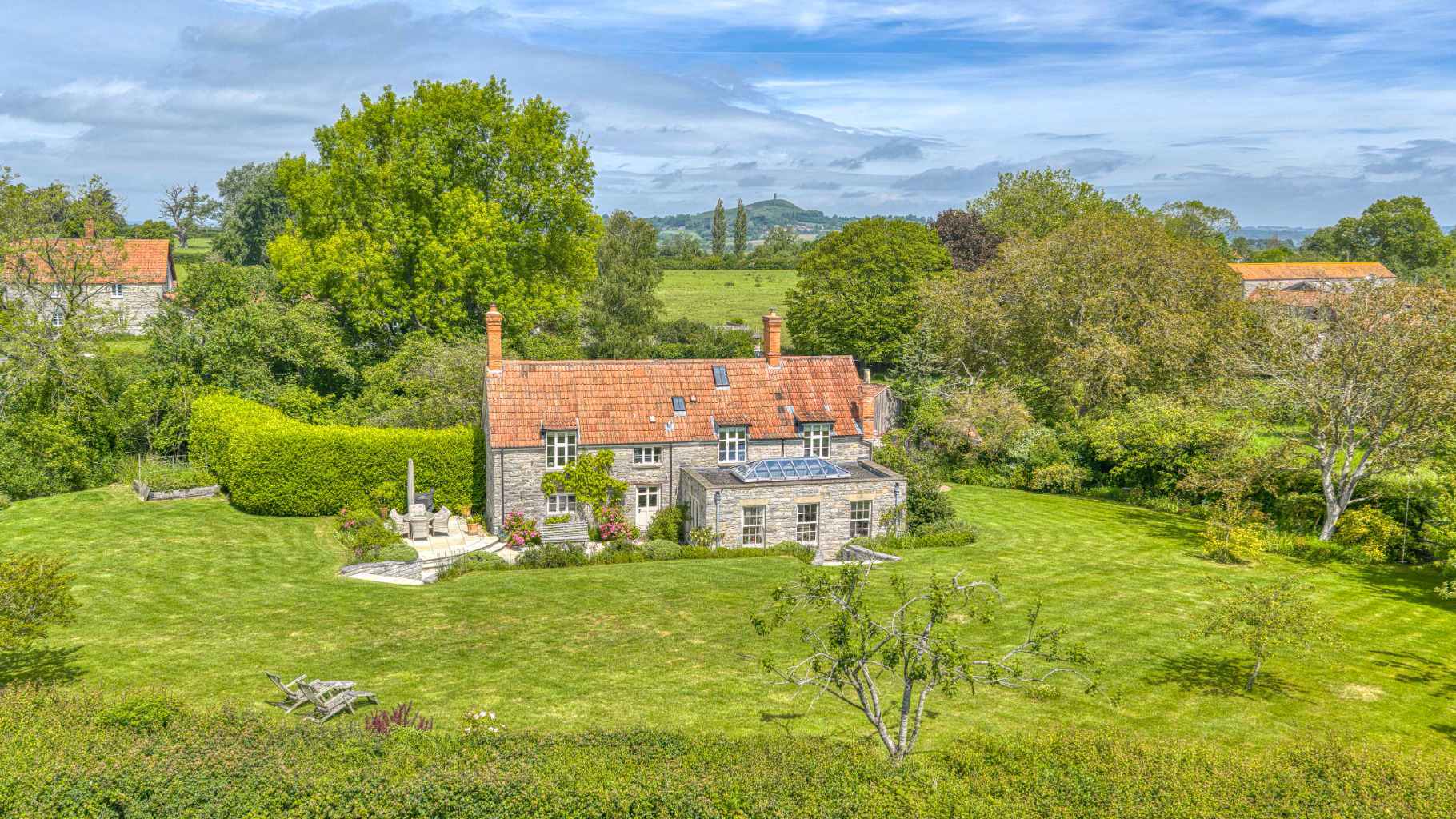 Rural hamlet between Glastonbury and Castle Cary
