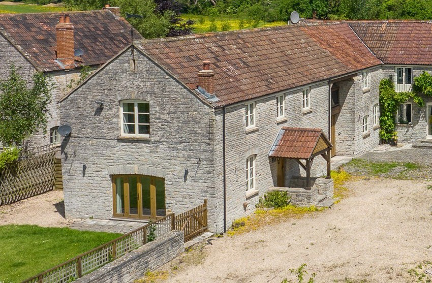 Quiet hamlet between Wells and Castle Cary