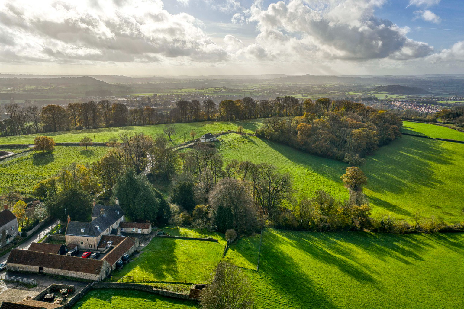 Manor house with circa 26 acres, a mile from Wells, photo 46