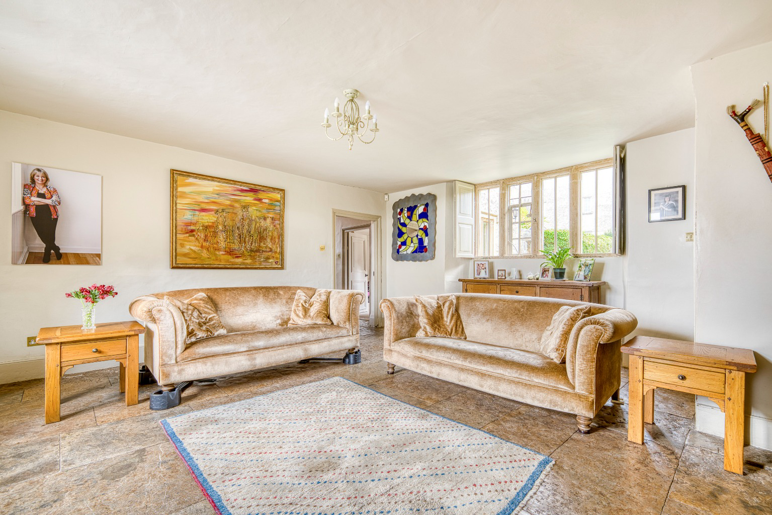 Manor house with circa 26 acres, a mile from Wells, photo 5