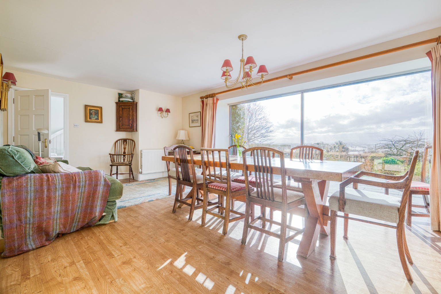 Superb views, Heath House, a mile from Wedmore, photo 2