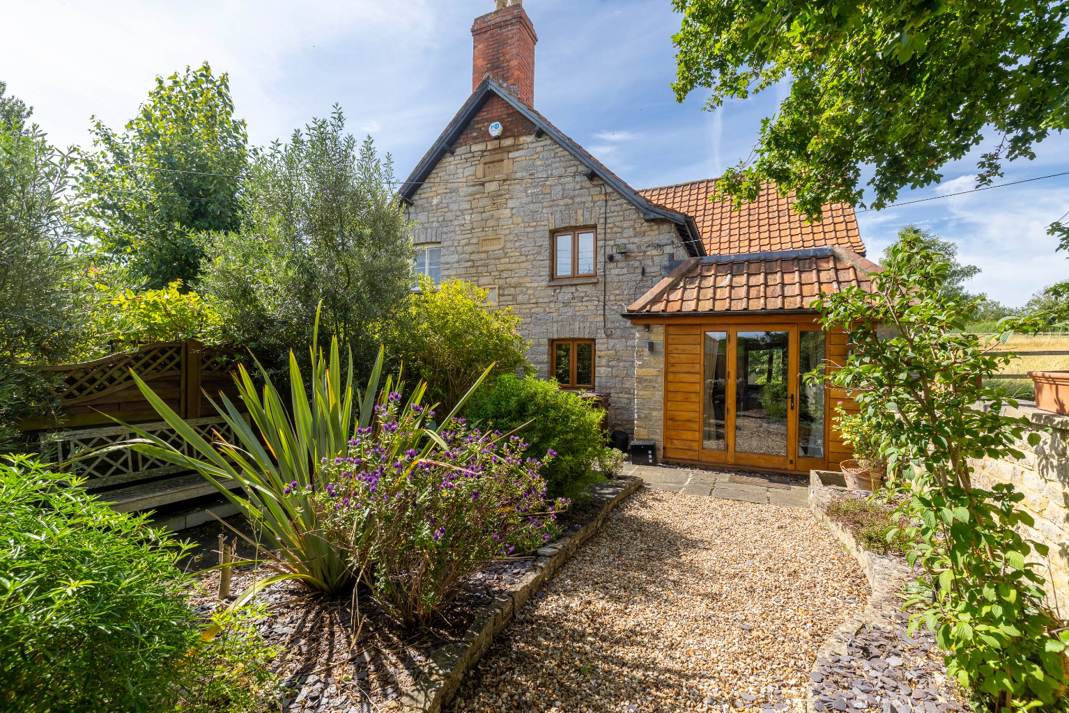 Pretty period cottage in popular village of Butleigh