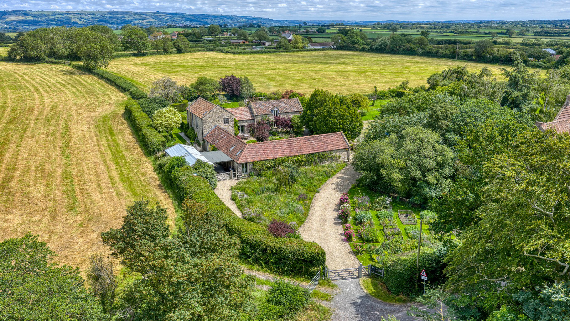 Stylish barn conversion in rural location close to Wedmore