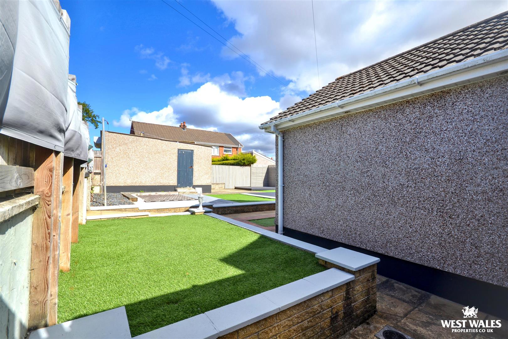 Rear garden