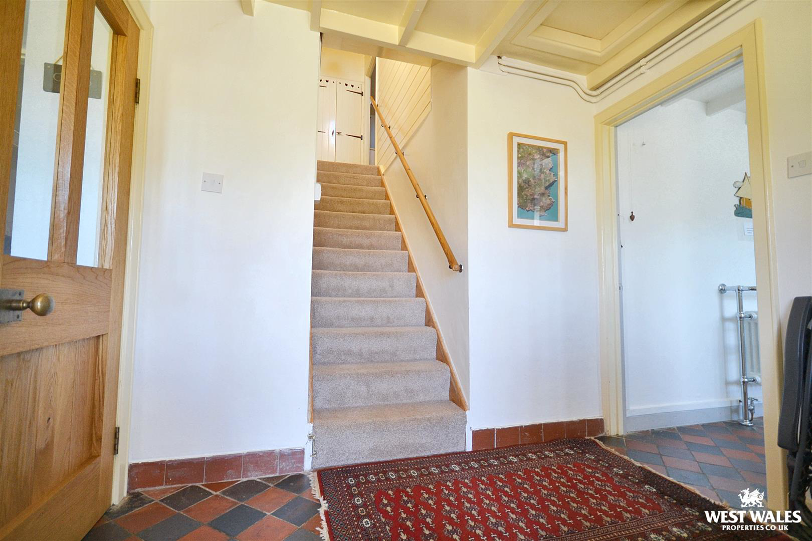 Rear porch