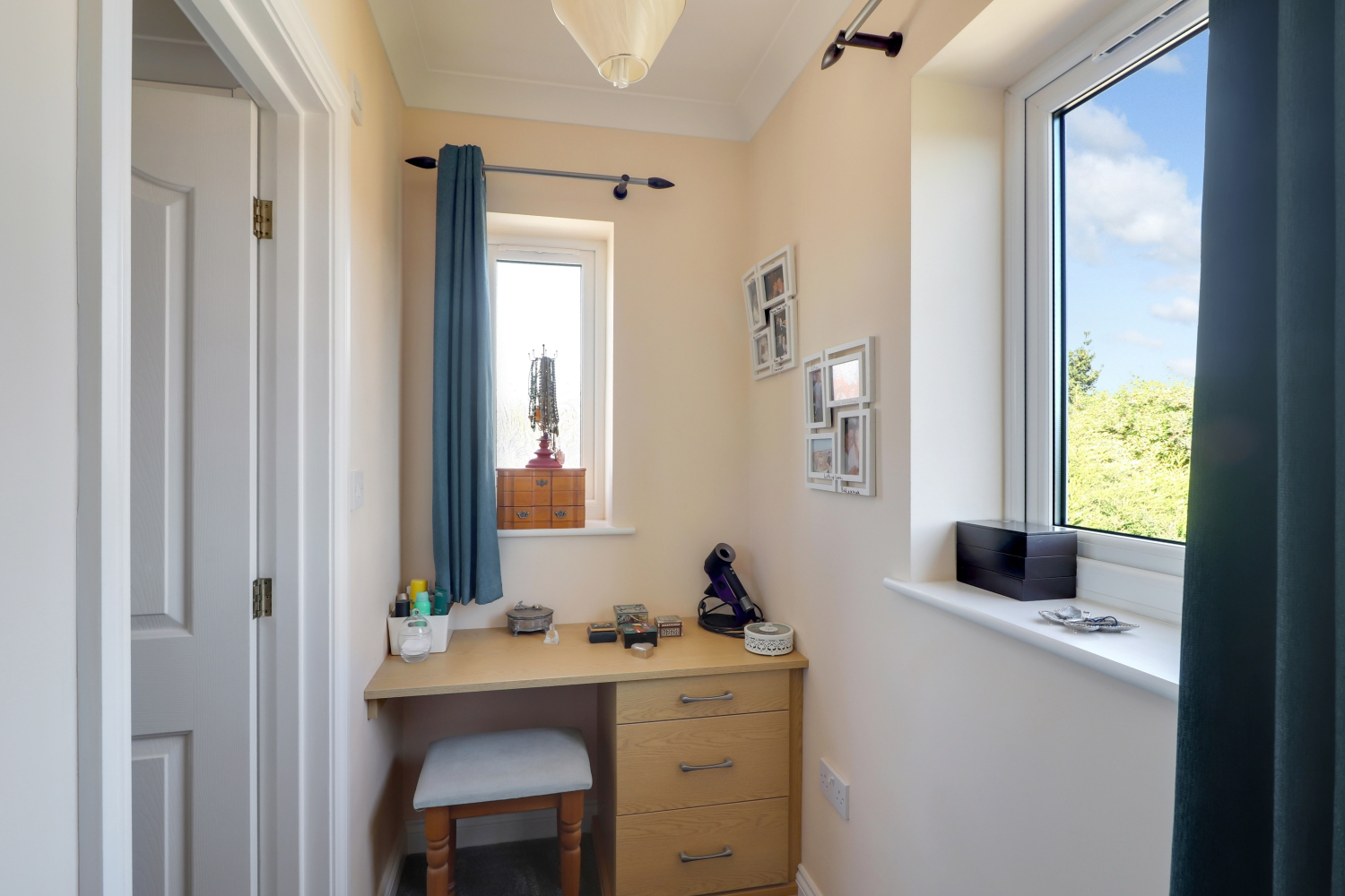 Bedroom 1 with dressing area and ensuite