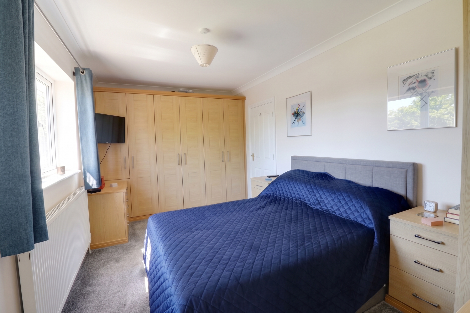 Bedroom 1 with dressing area and ensuite
