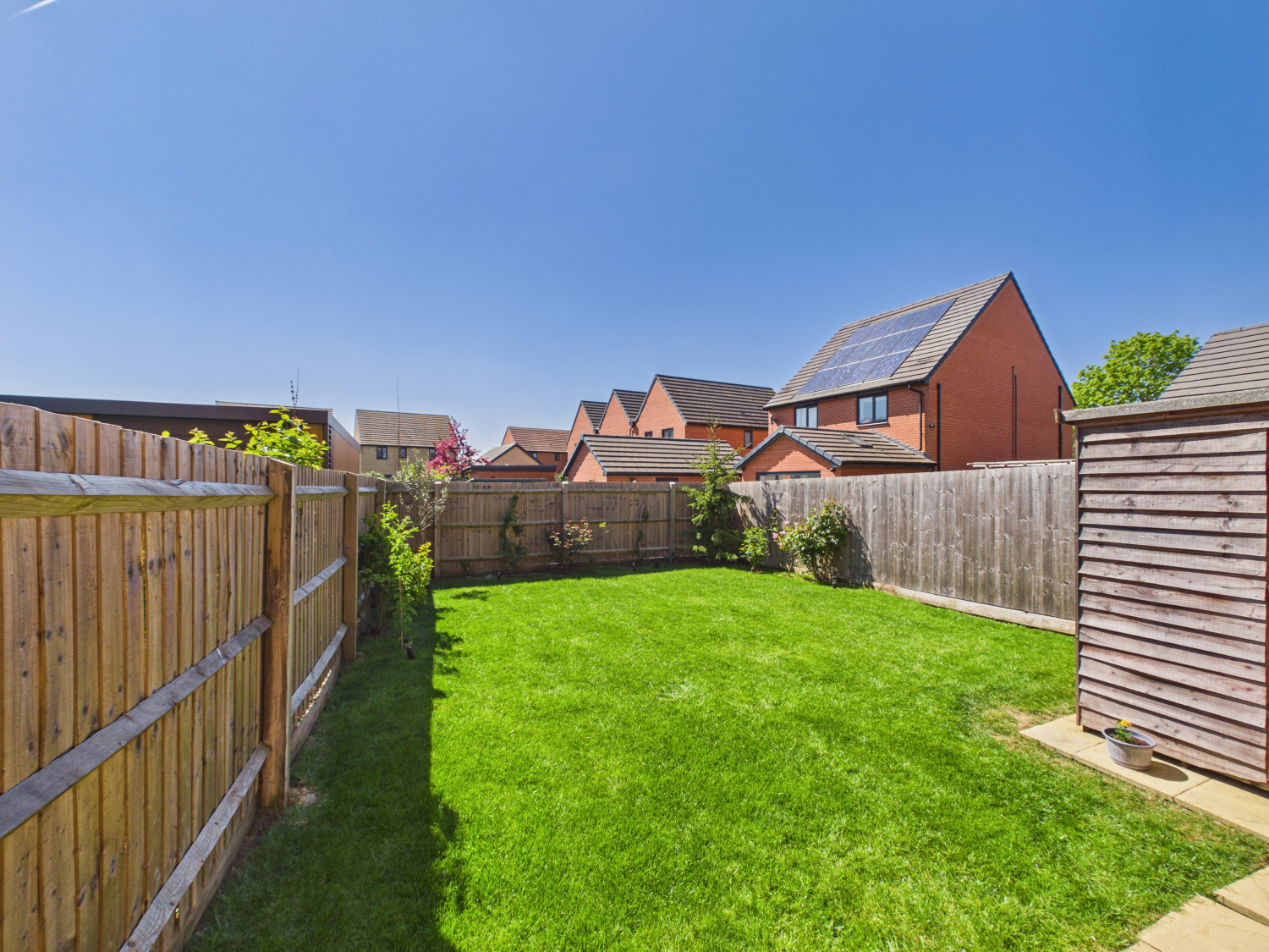 Rear garden