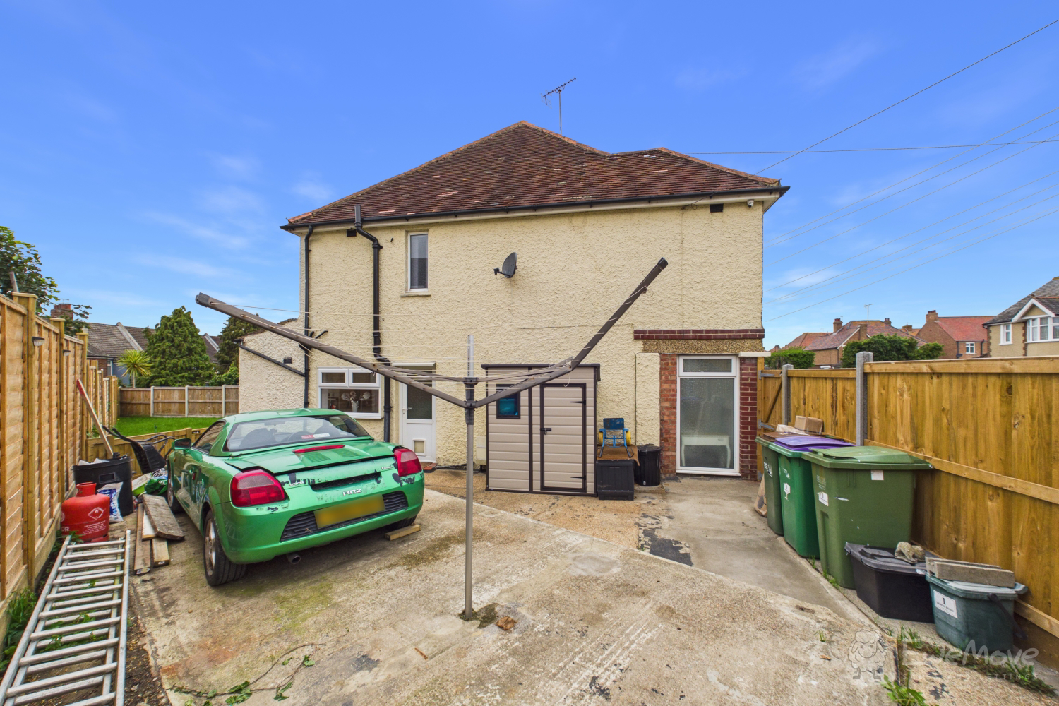 Rear of Property 