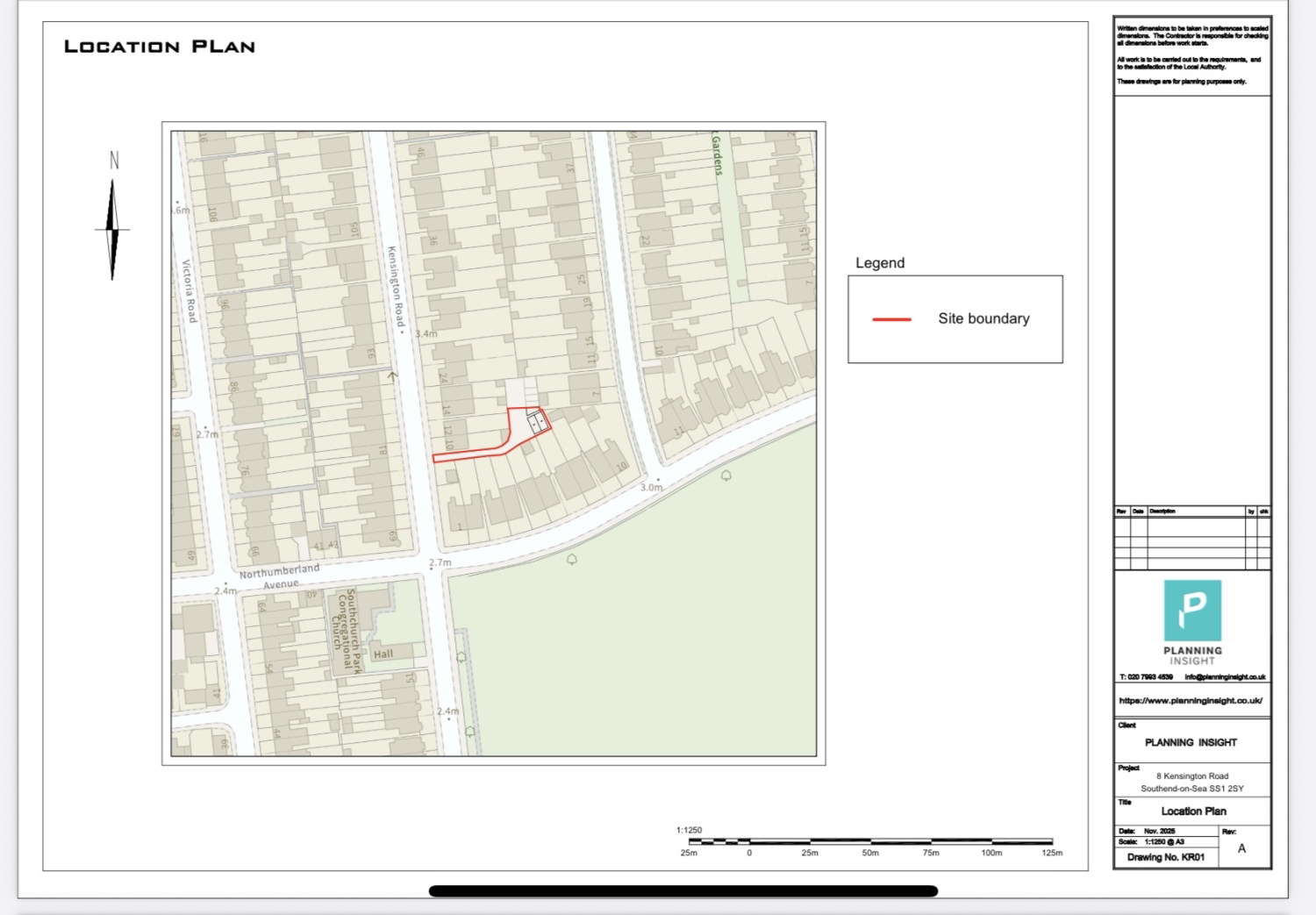 PLANNING PERMISSION - Kensington Road, Southchurch, Southend-on-Sea, Essex, SS1 2SY, photo 4