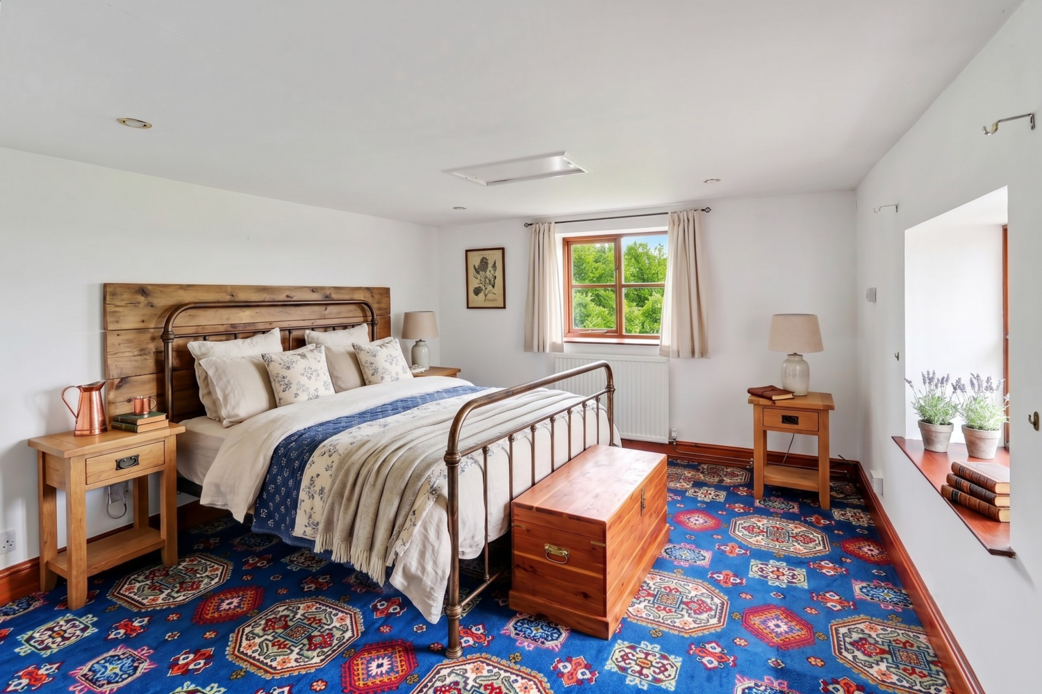Bedroom 3 staged