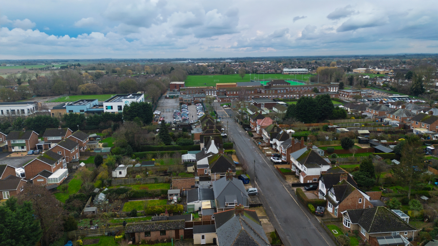 View of the school