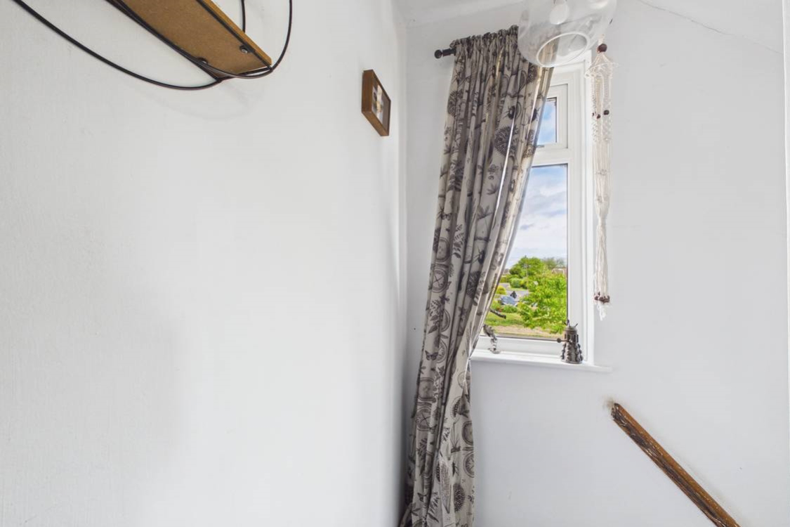 Window on the landing