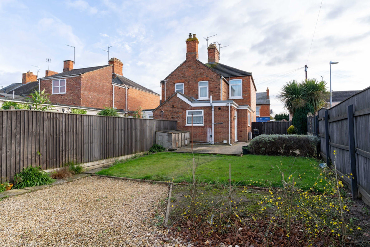 View of property from the Rear