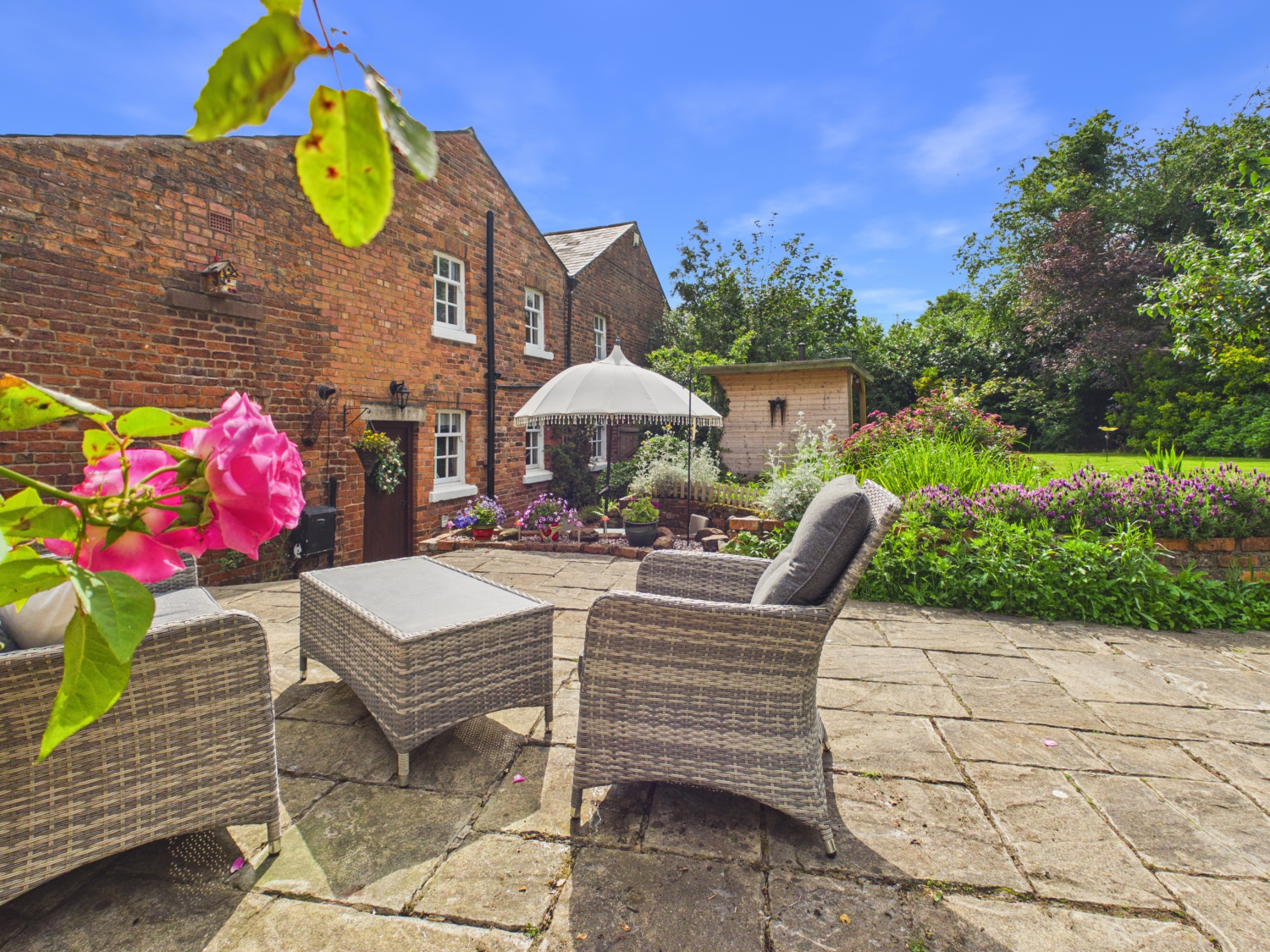 Rear Patio 